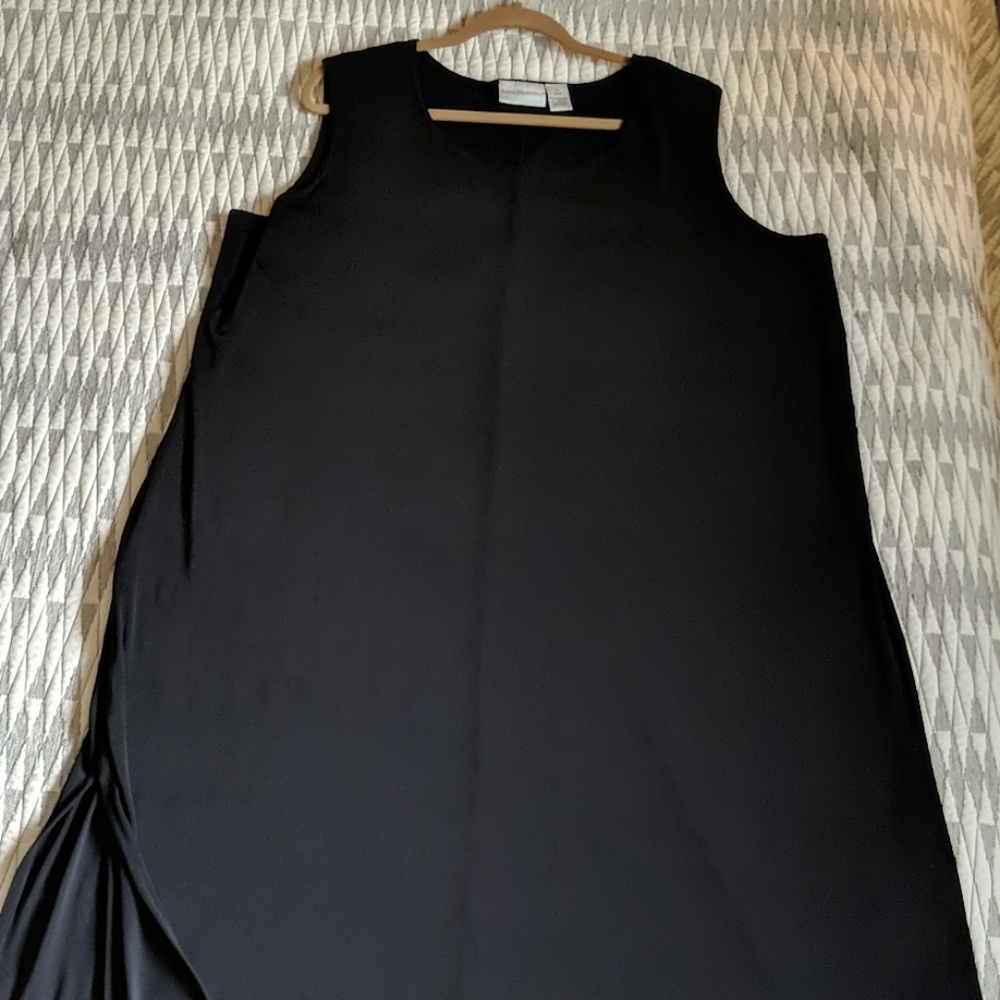 Versatile Black Tank Dress
